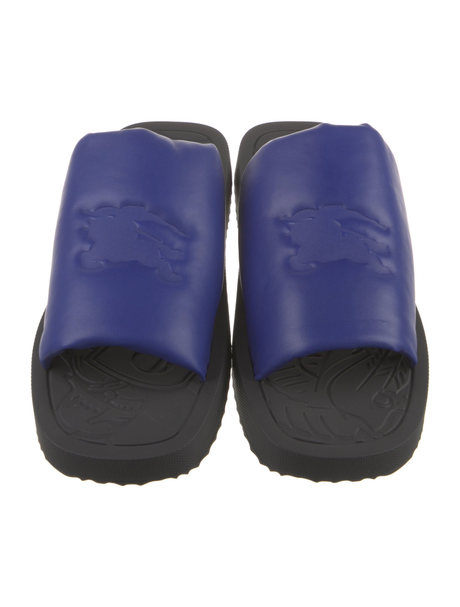 Burberry Leather Slides