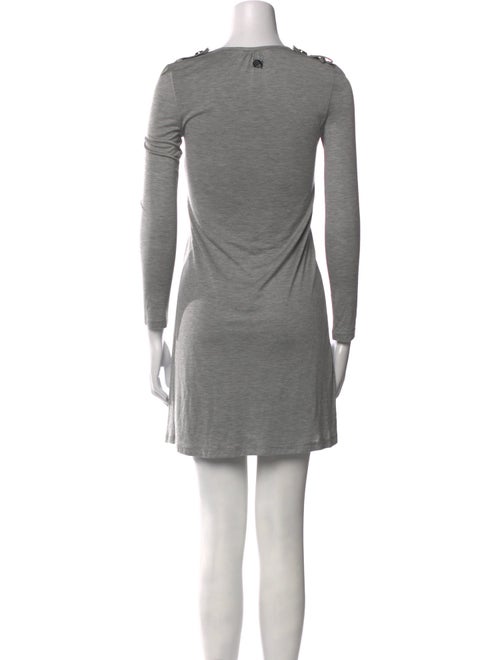 Burberry Scoop Neck Mini Dress