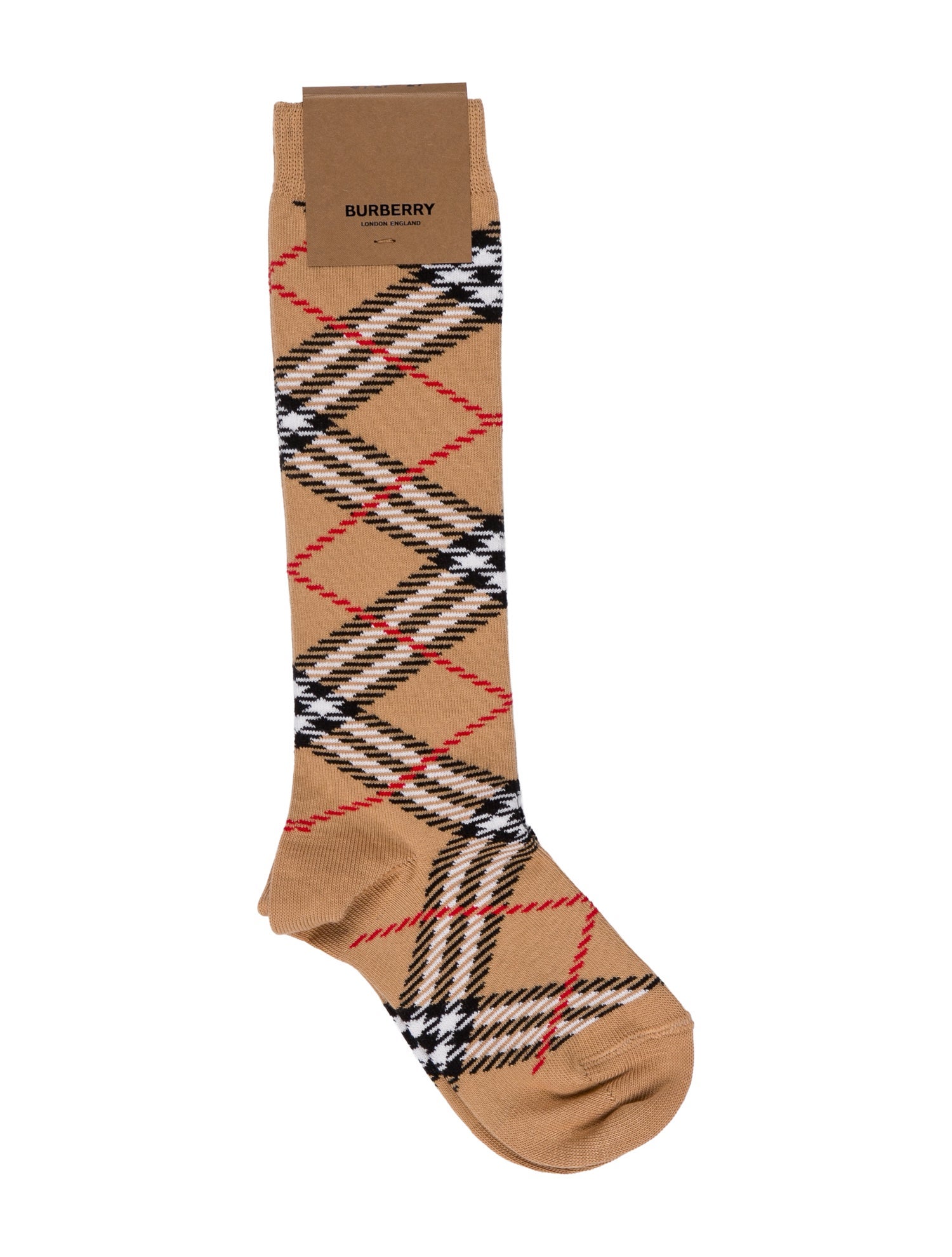 Burberry Toddler Kids Check Print Socks