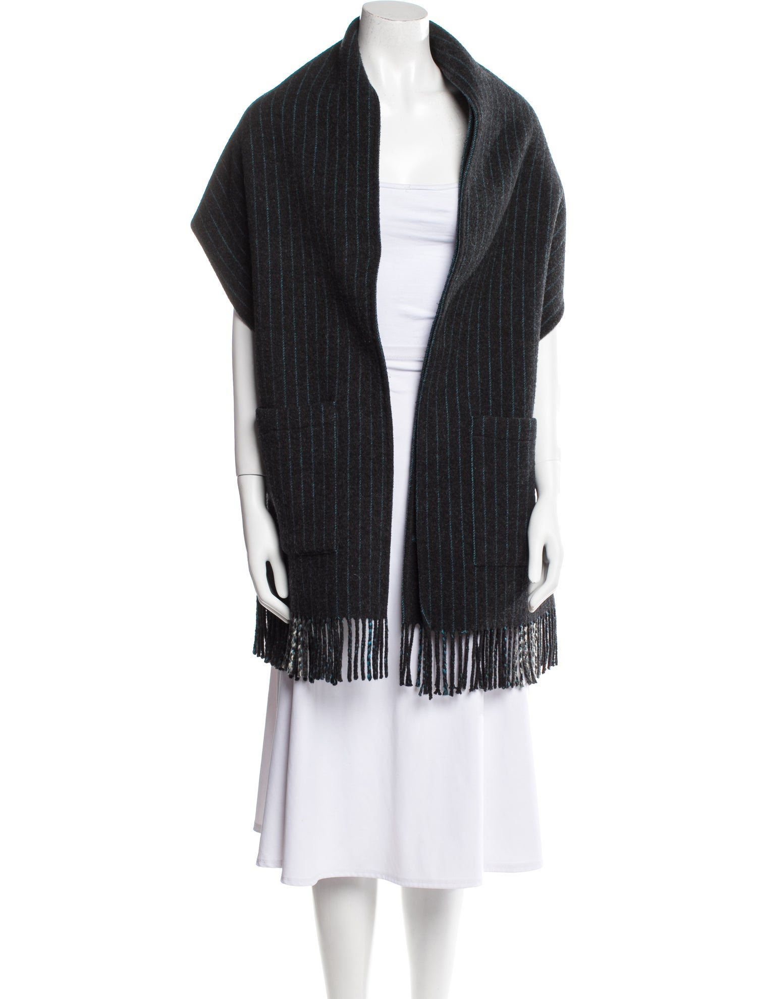 Burberry Wool Striped Shawl