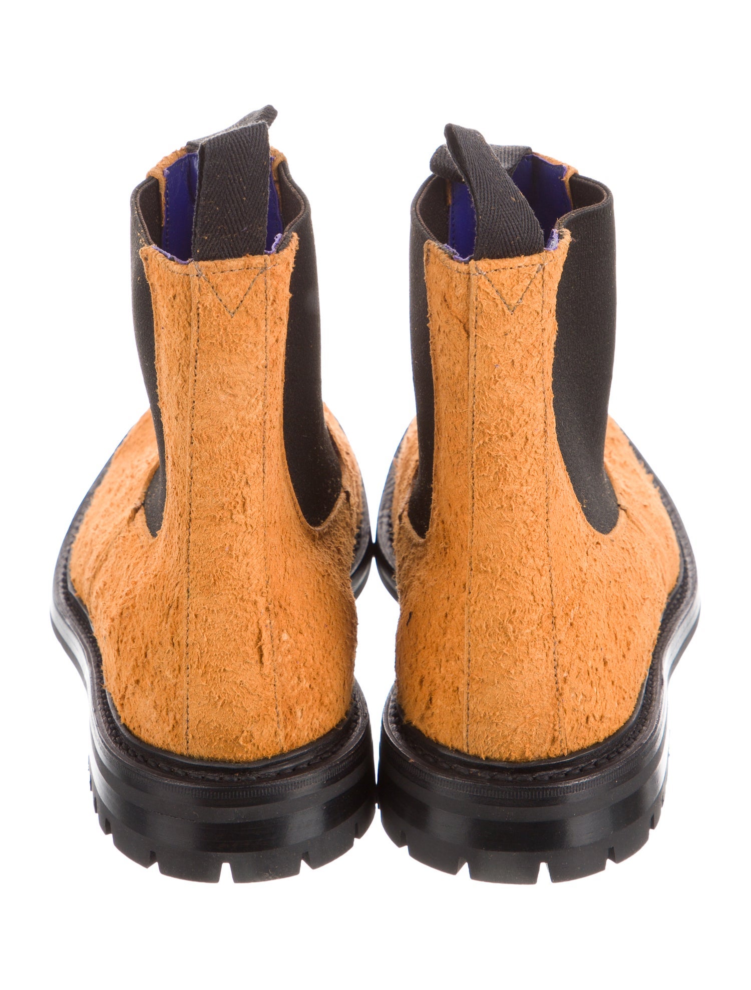 Burberry Suede Chelsea Boots w/ Tags