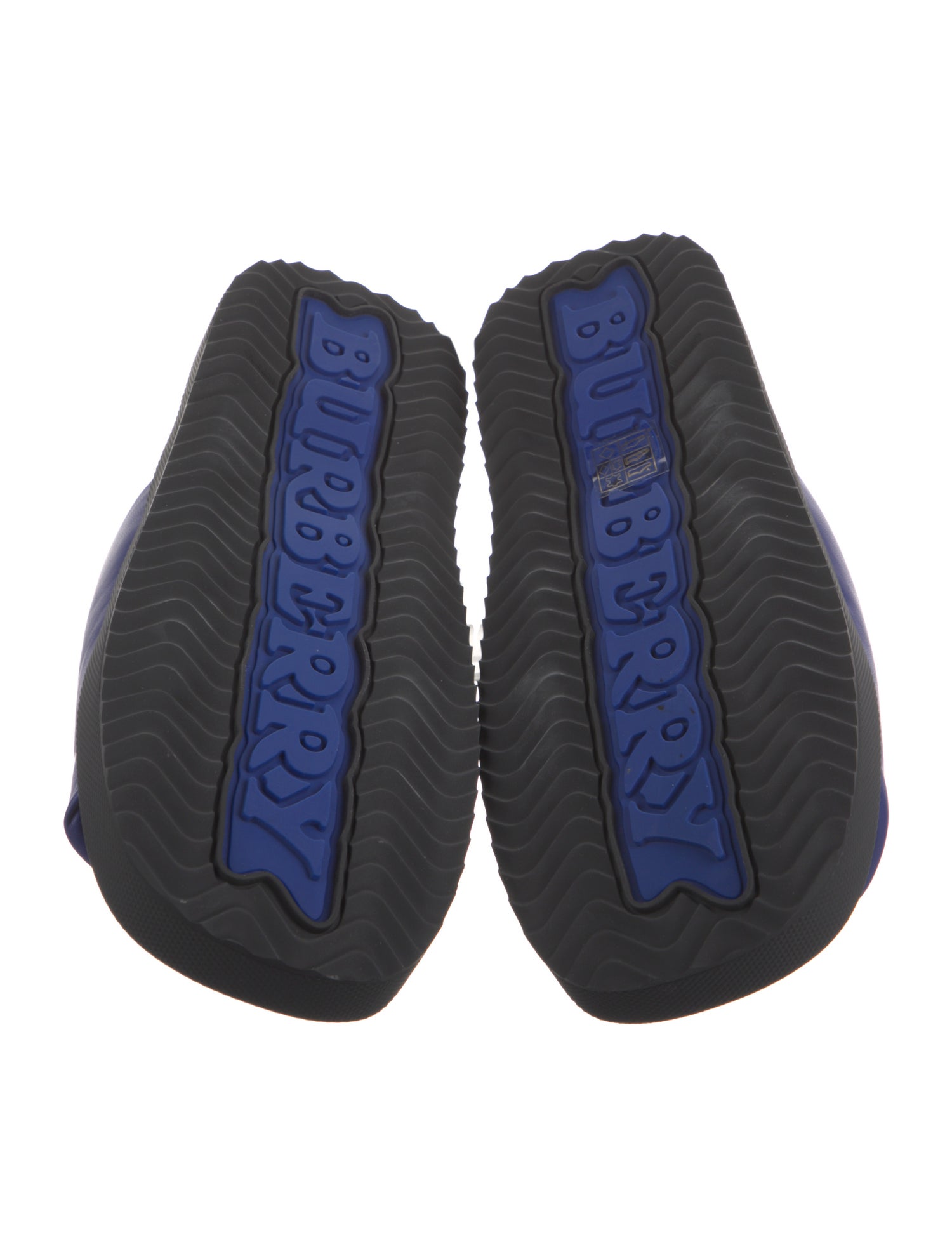 Burberry Leather Slides w/ Tags