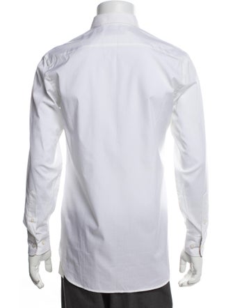 Burberry TB Monogram Long Sleeve Dress Shirt