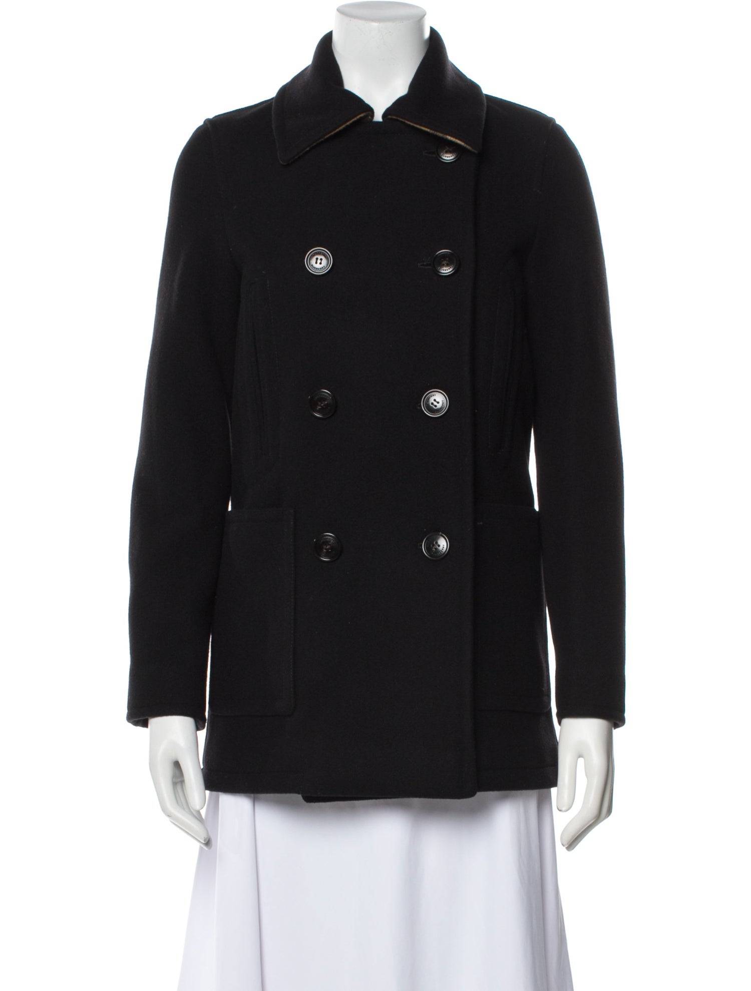 Burberry Wool Peacoat