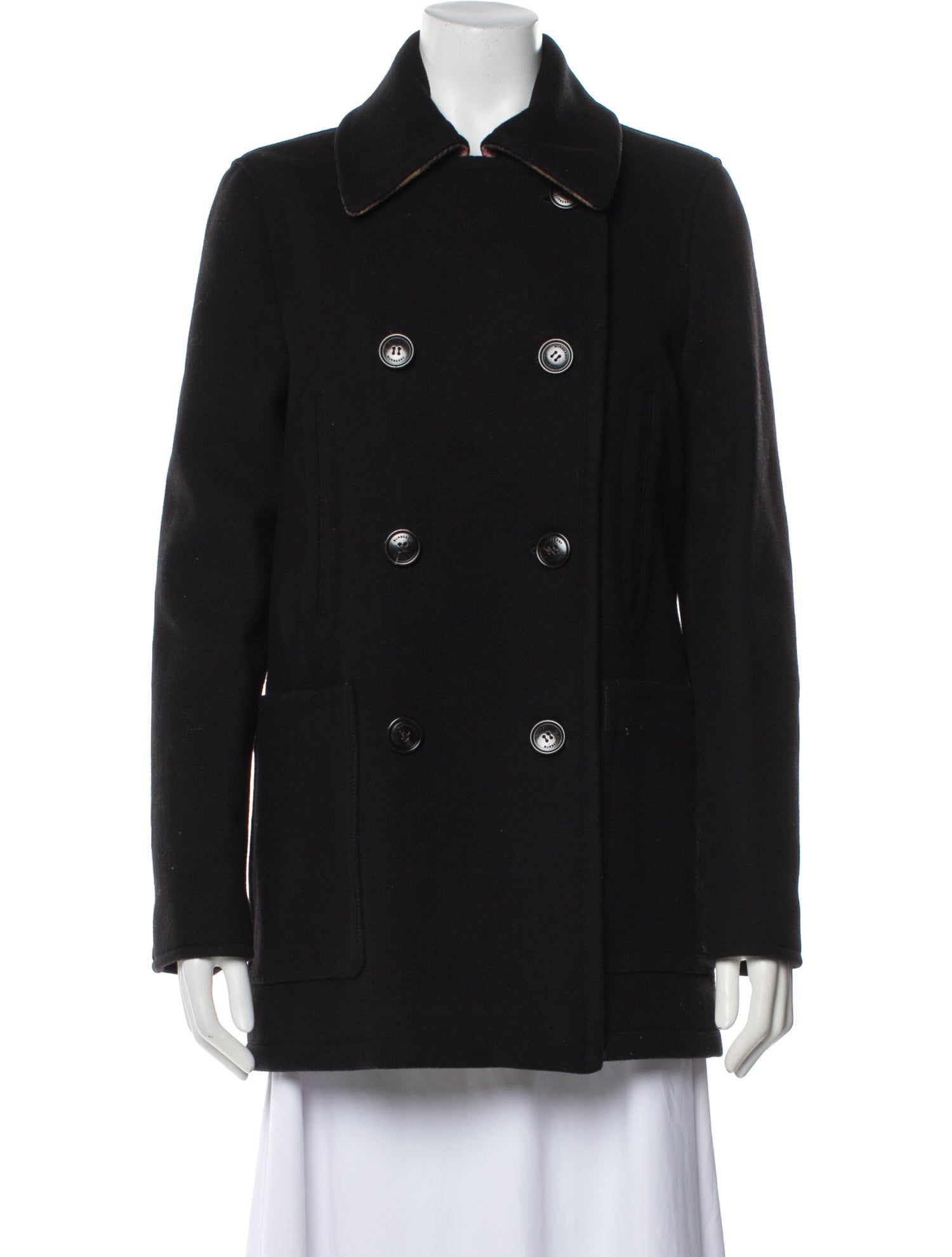 Burberry Wool Peacoat