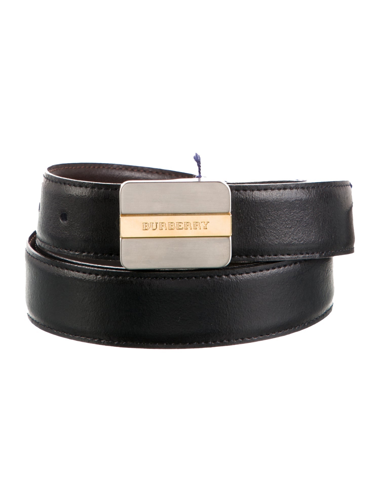 Burberry London Vintage Leather Belt