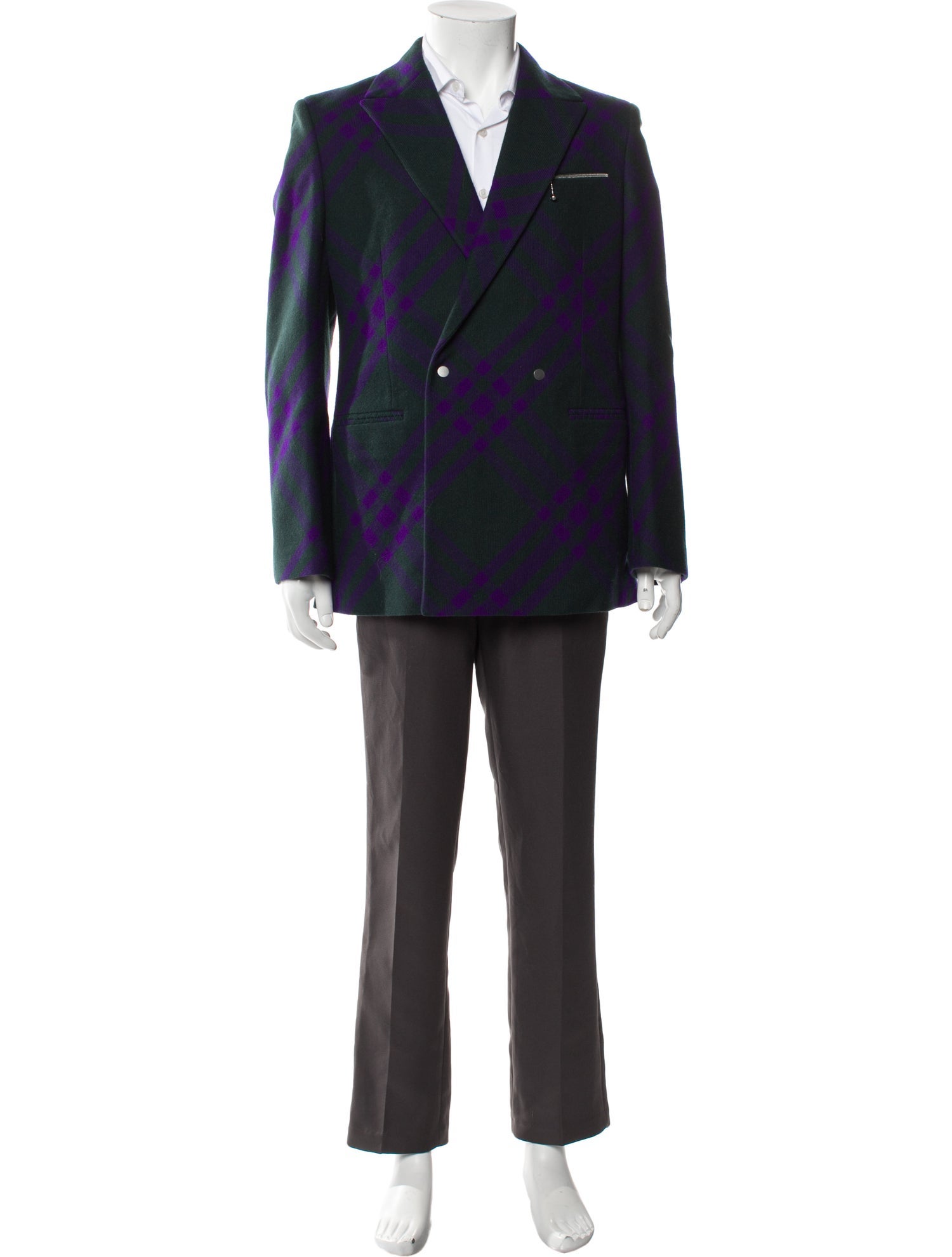 Burberry Wool Striped Blazer w/ Tags