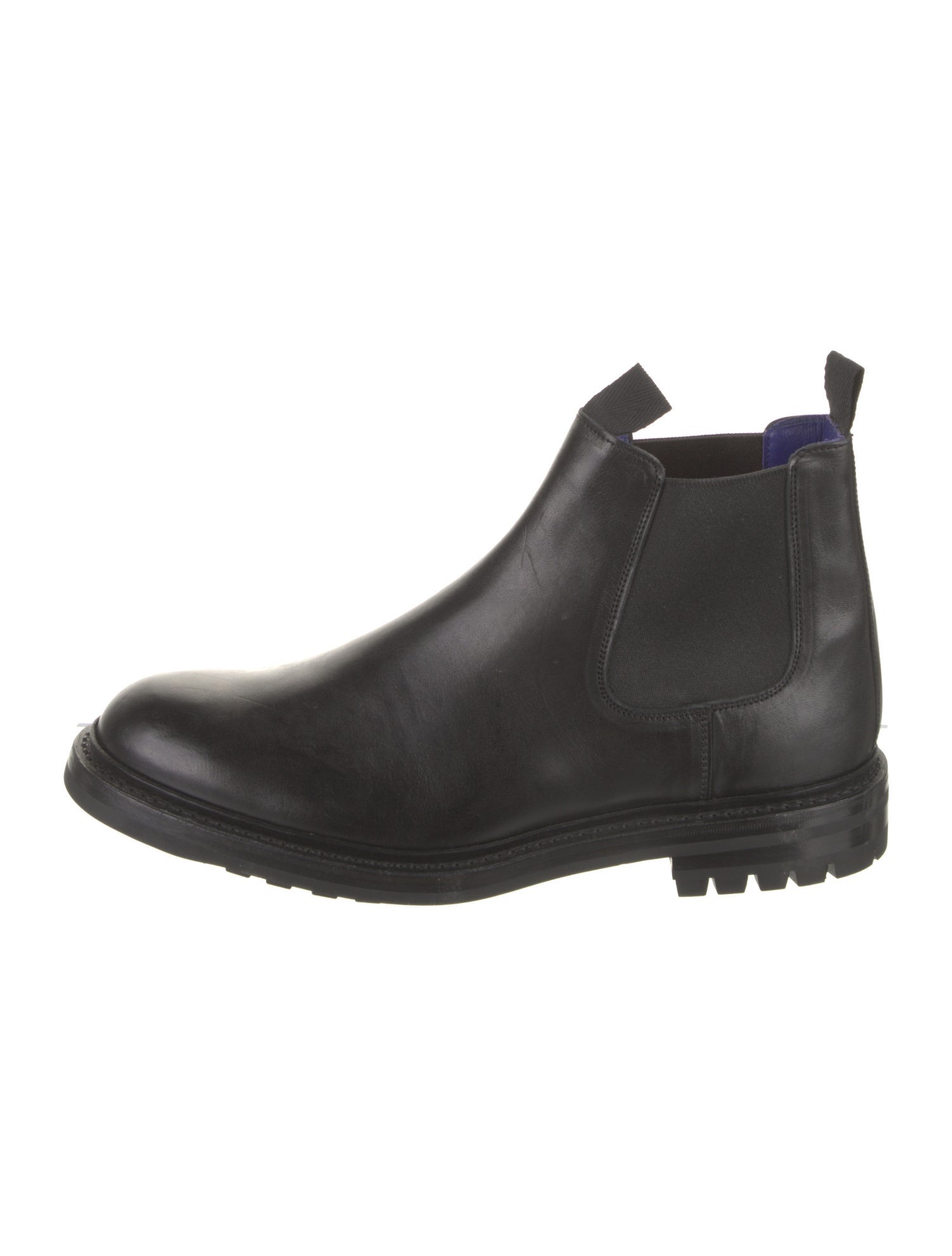 Burberry Leather Chelsea Boots