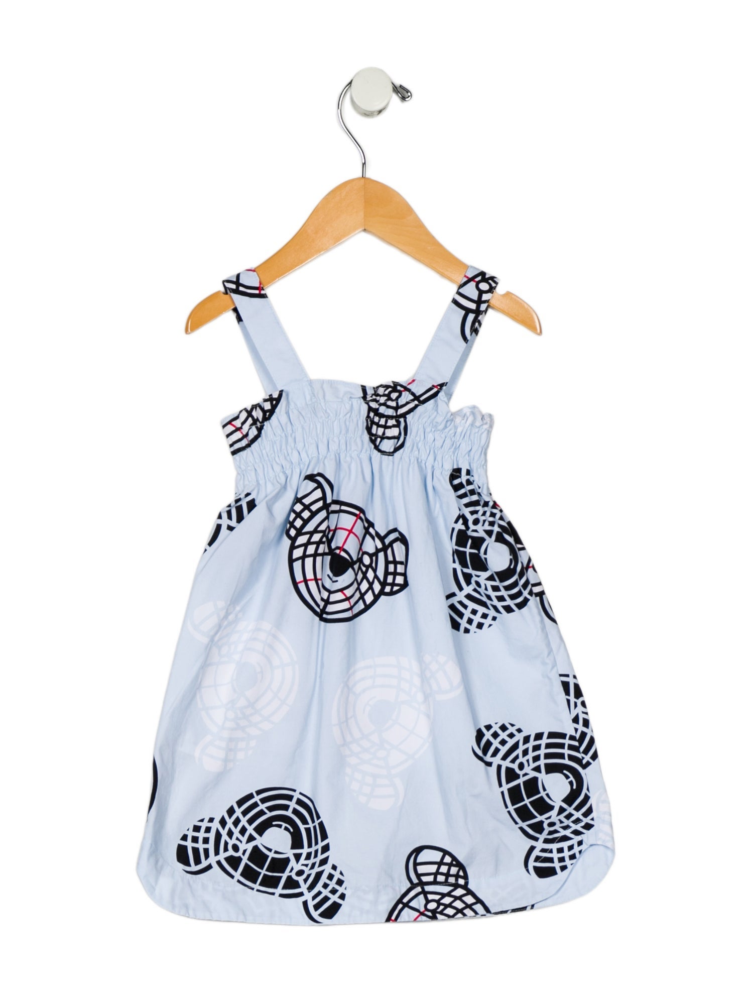 Burberry Girls Printed Sleeveless Dress
