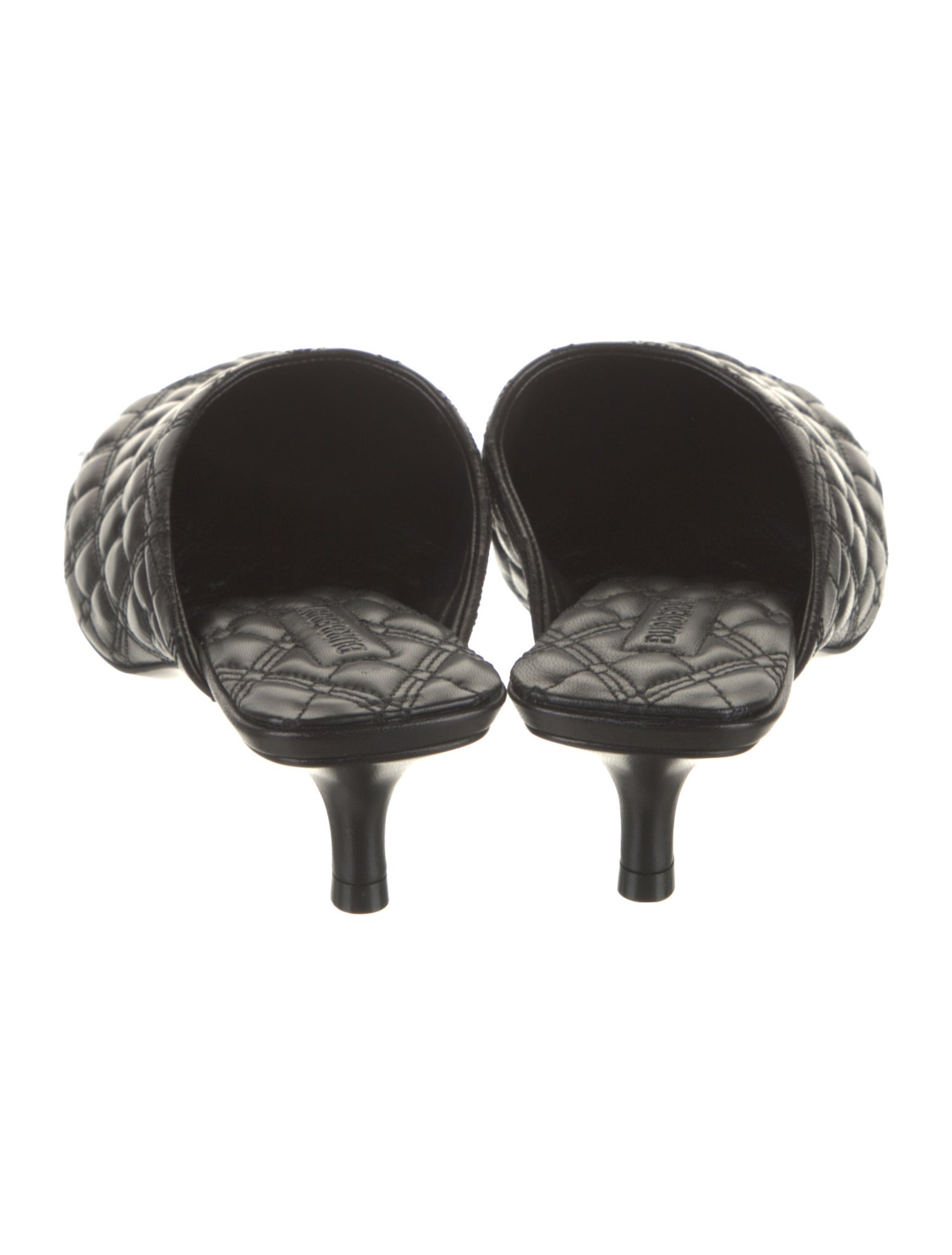 Burberry Leather Mules