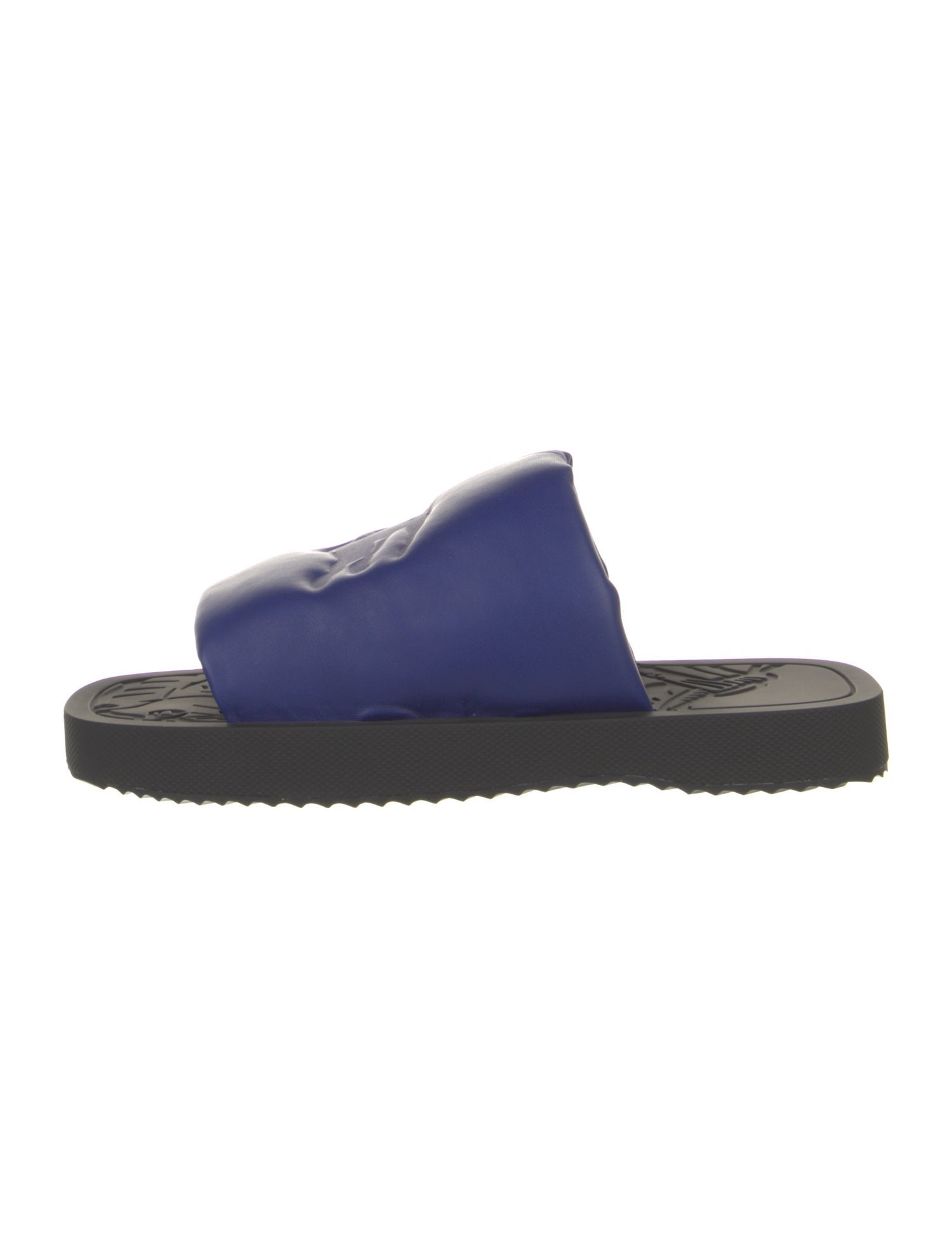 Burberry Leather Slides w/ Tags