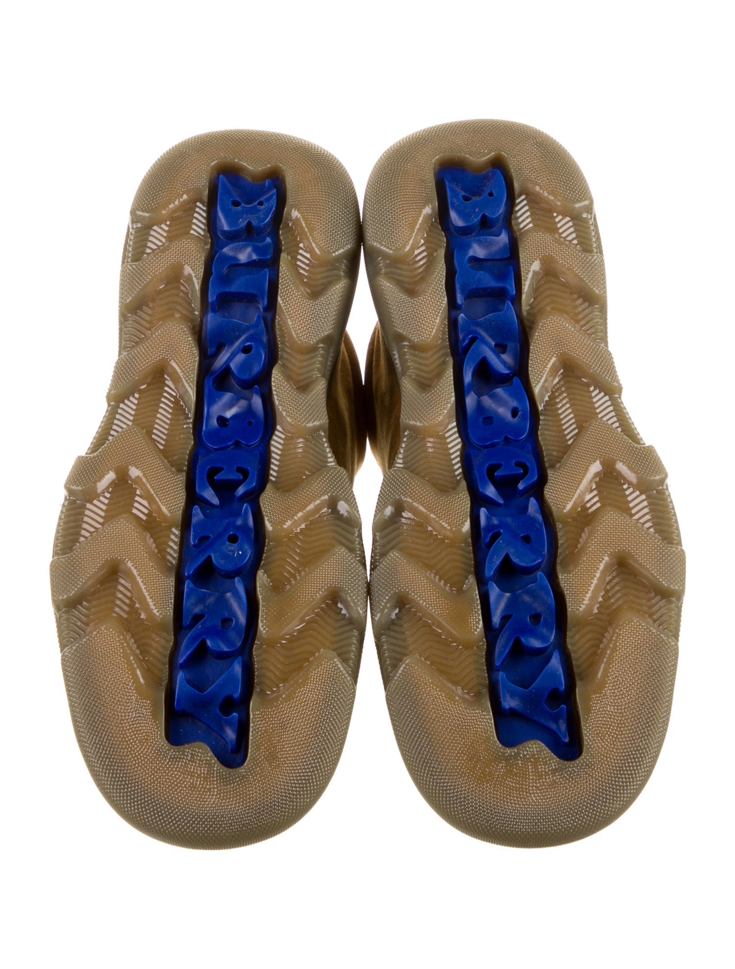 Burberry Suede Lace-Up Boots