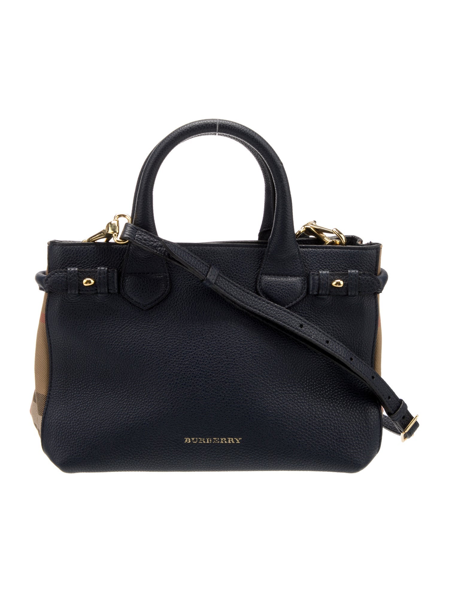 Burberry House Check Top Handle Bag