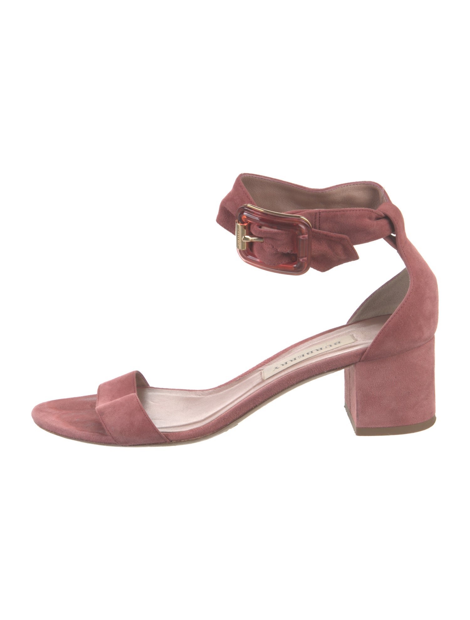 Burberry Suede Sandals