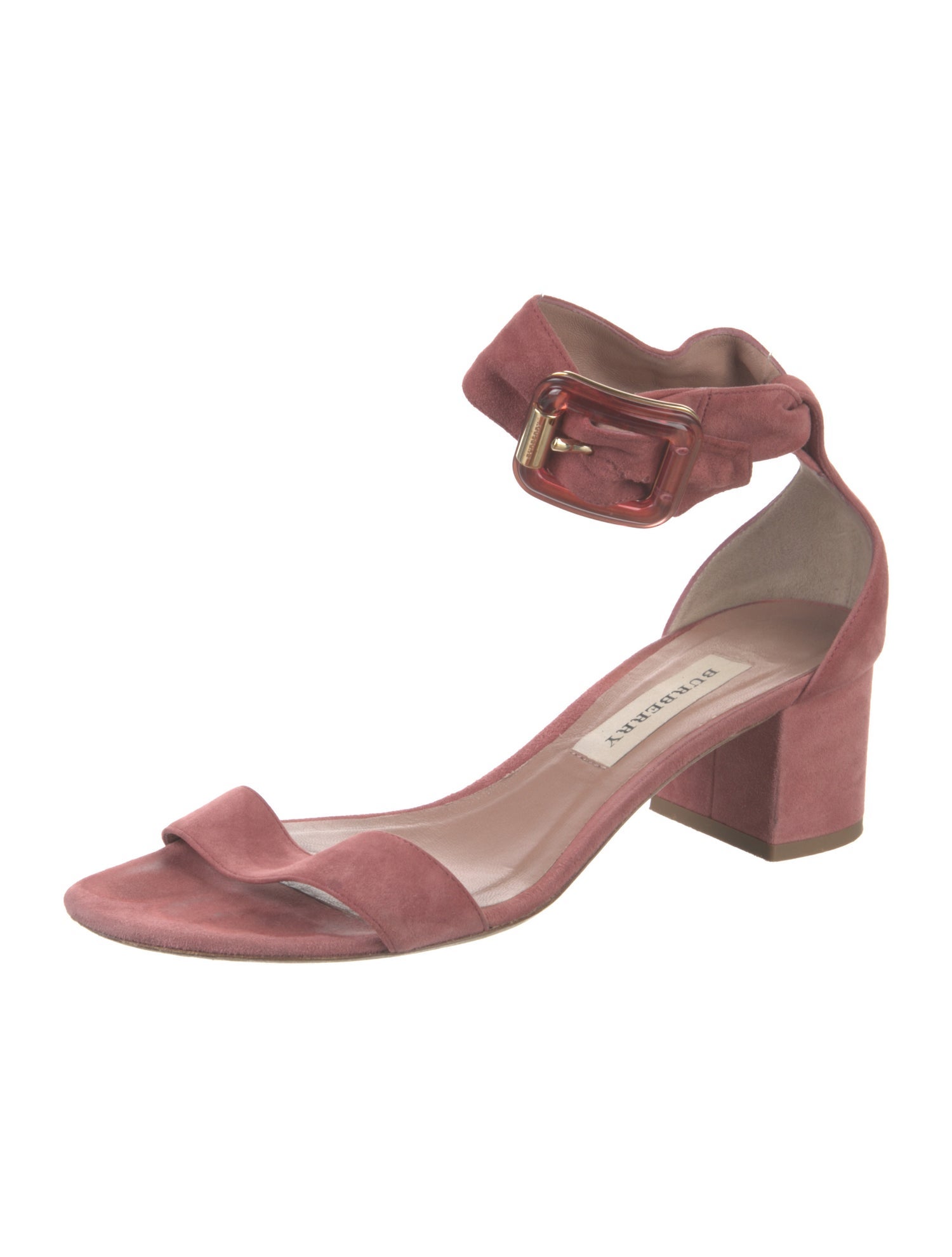Burberry Suede Sandals