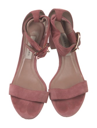 Burberry Suede Sandals
