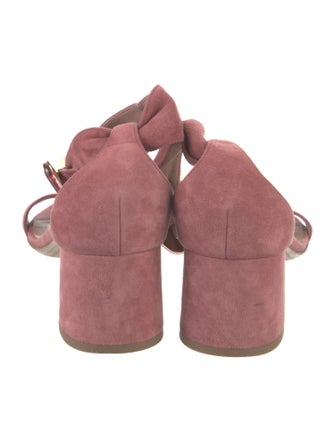 Burberry Suede Sandals