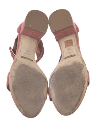 Burberry Suede Sandals