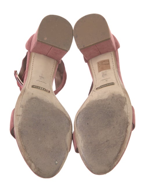 Burberry Suede Sandals