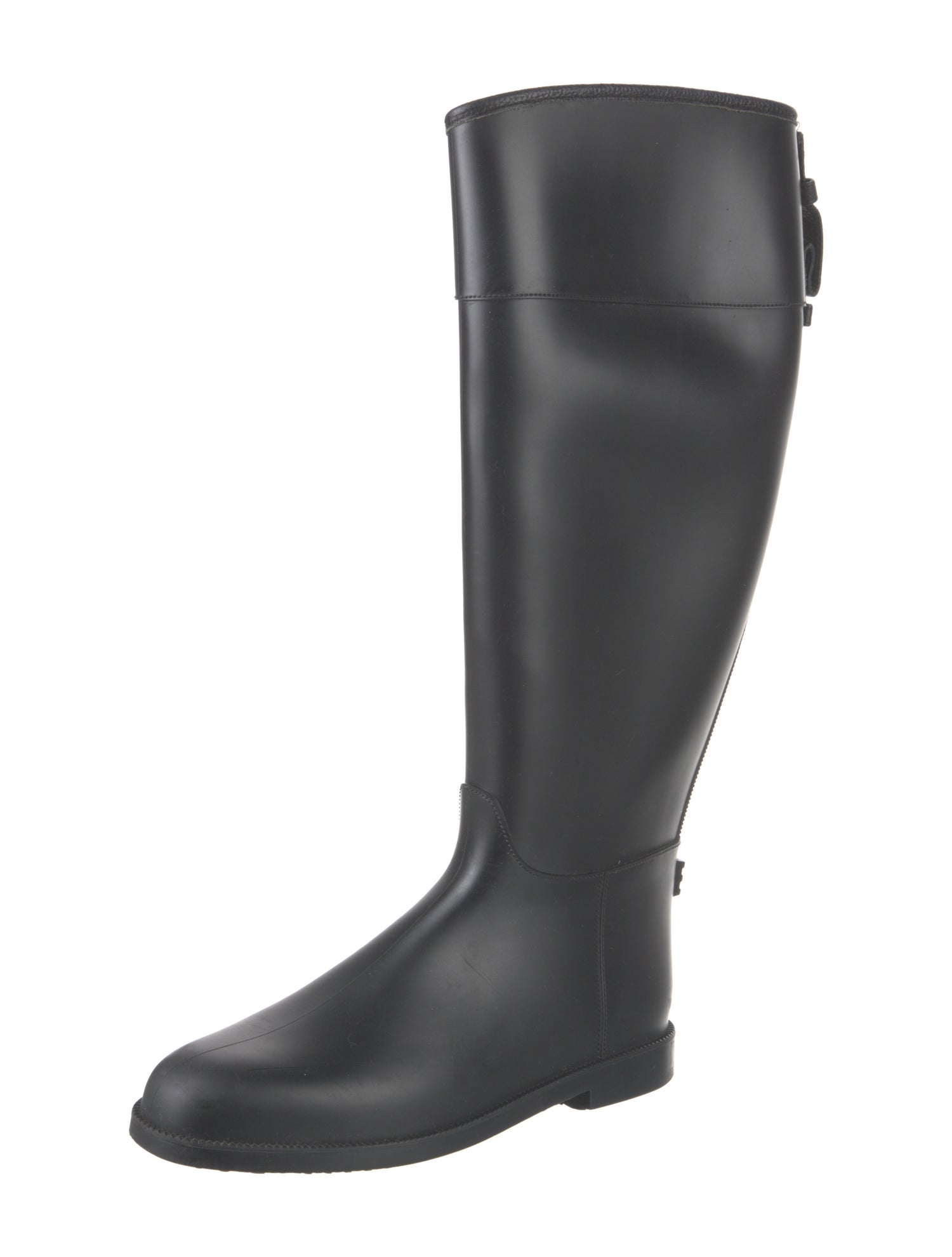 Burberry Nova Check Pattern Rubber Rain Boots