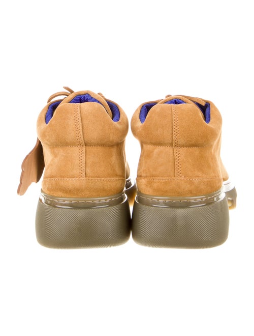 Burberry Suede Lace-Up Boots