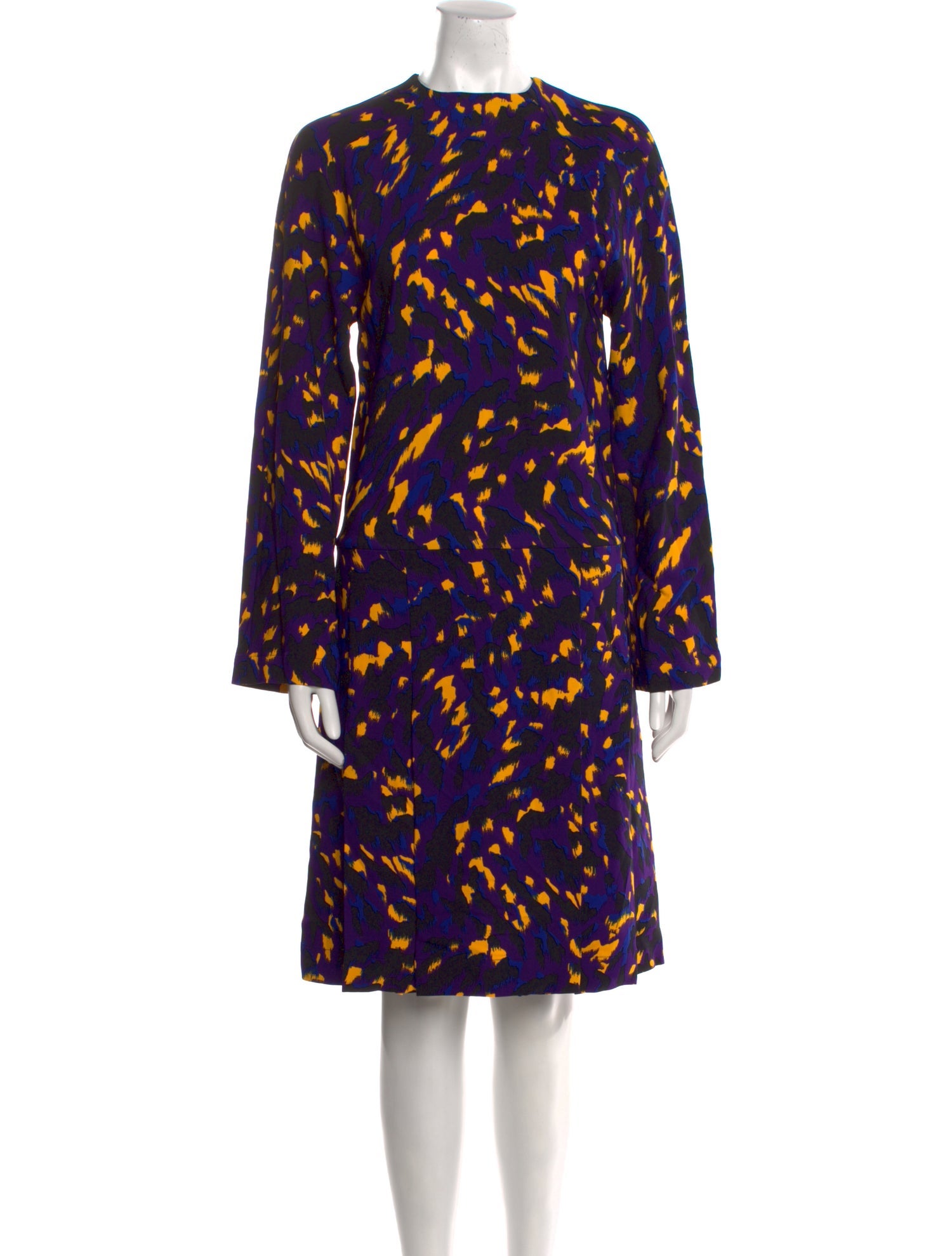 Burberry Animal Print Knee-Length Dress w/ Tags