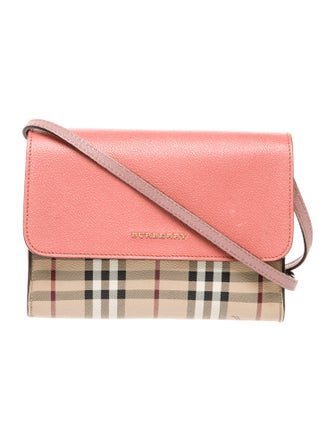 Burberry Haymarket Check Crossbody Bag