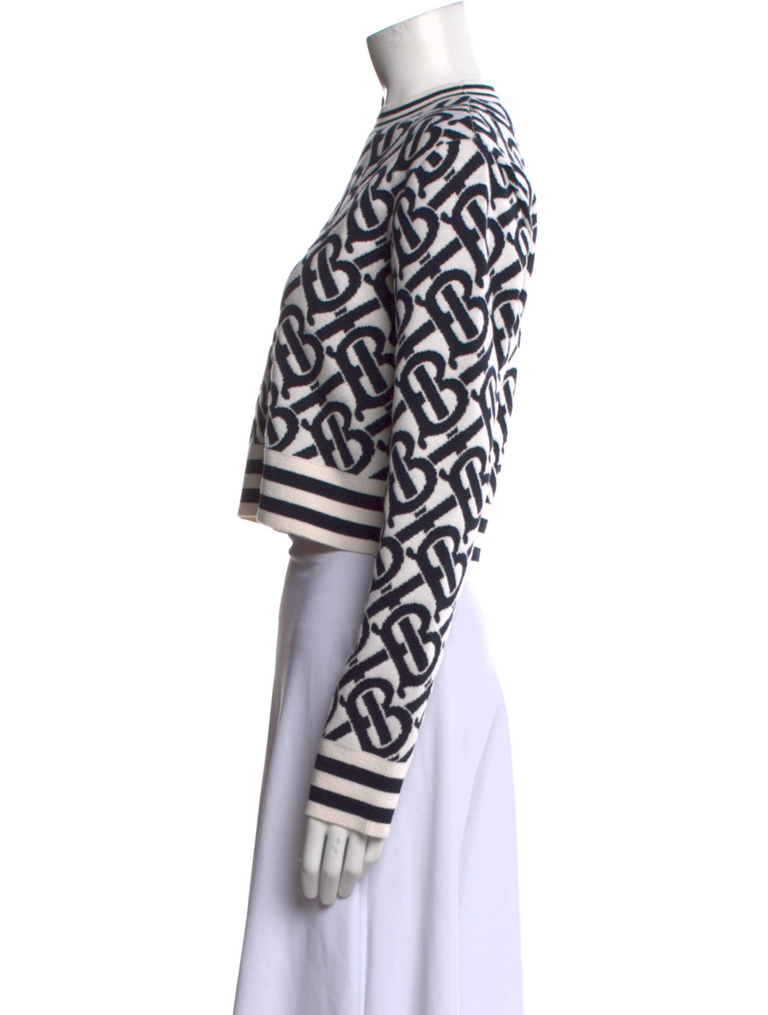 Burberry Wool Printed Sweater