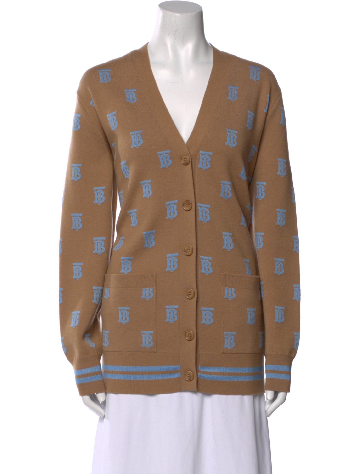 Burberry Wool Printed Sweater