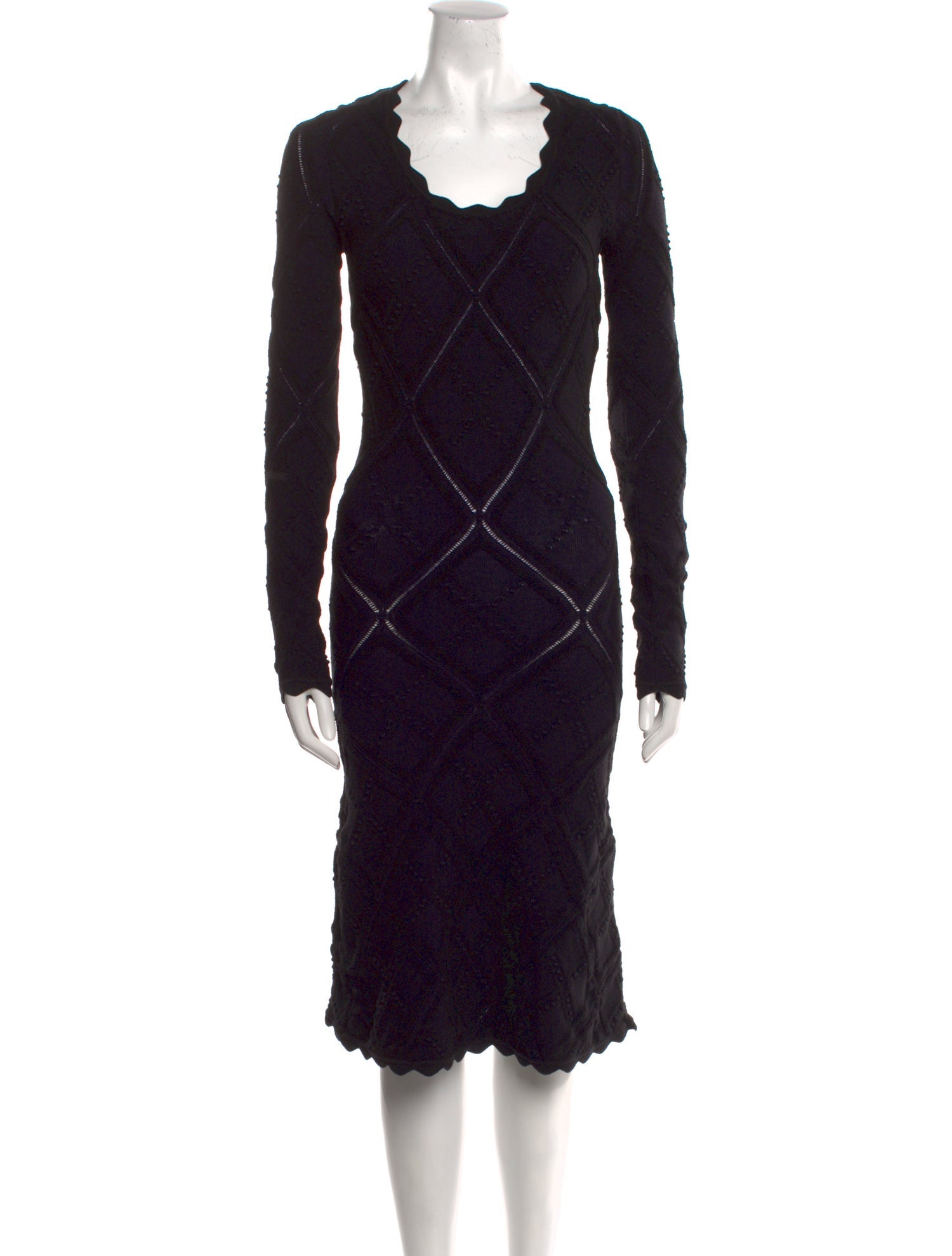Burberry Wool Knee-Length Dress w/ Tags