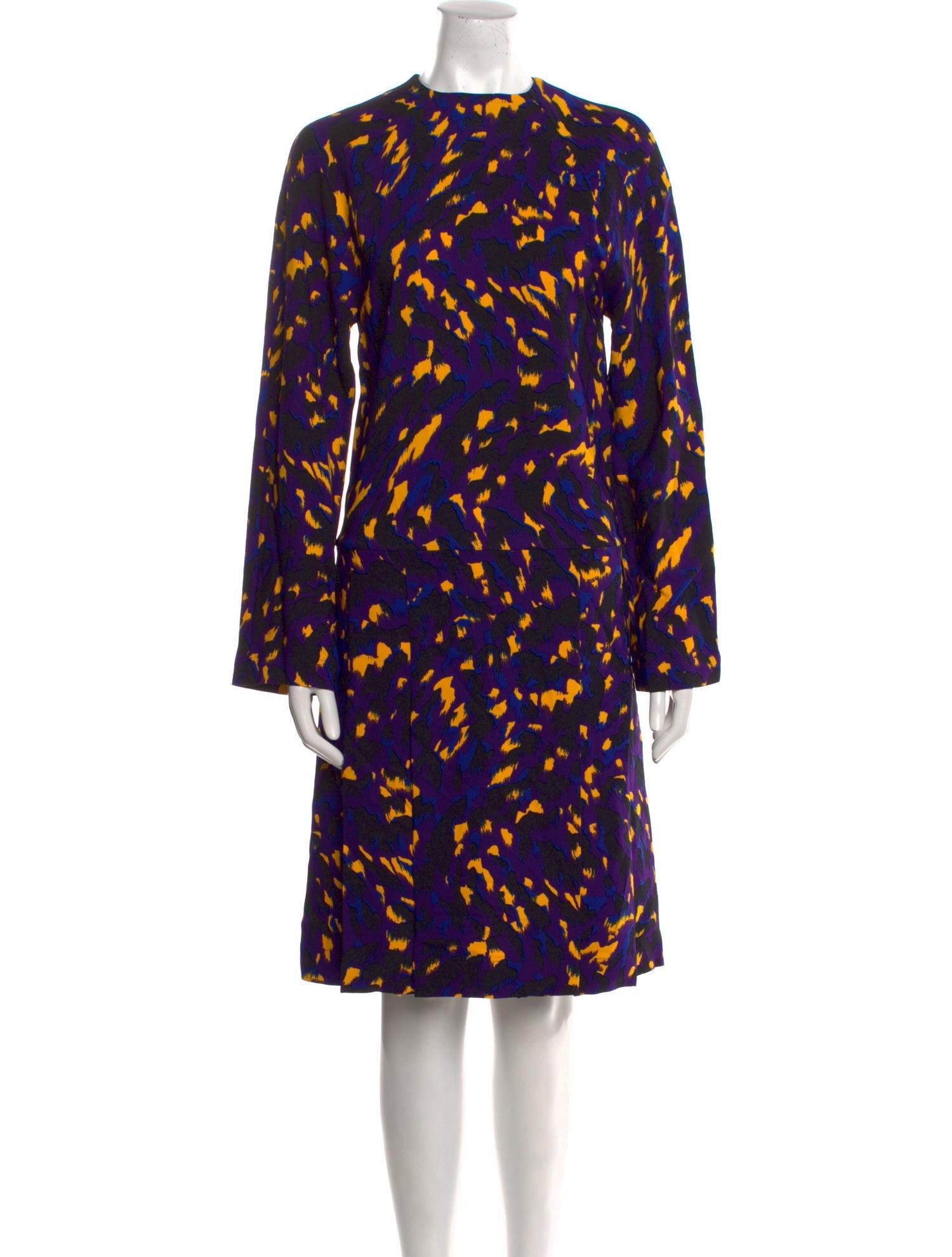 Burberry Animal Print Knee-Length Dress w/ Tags