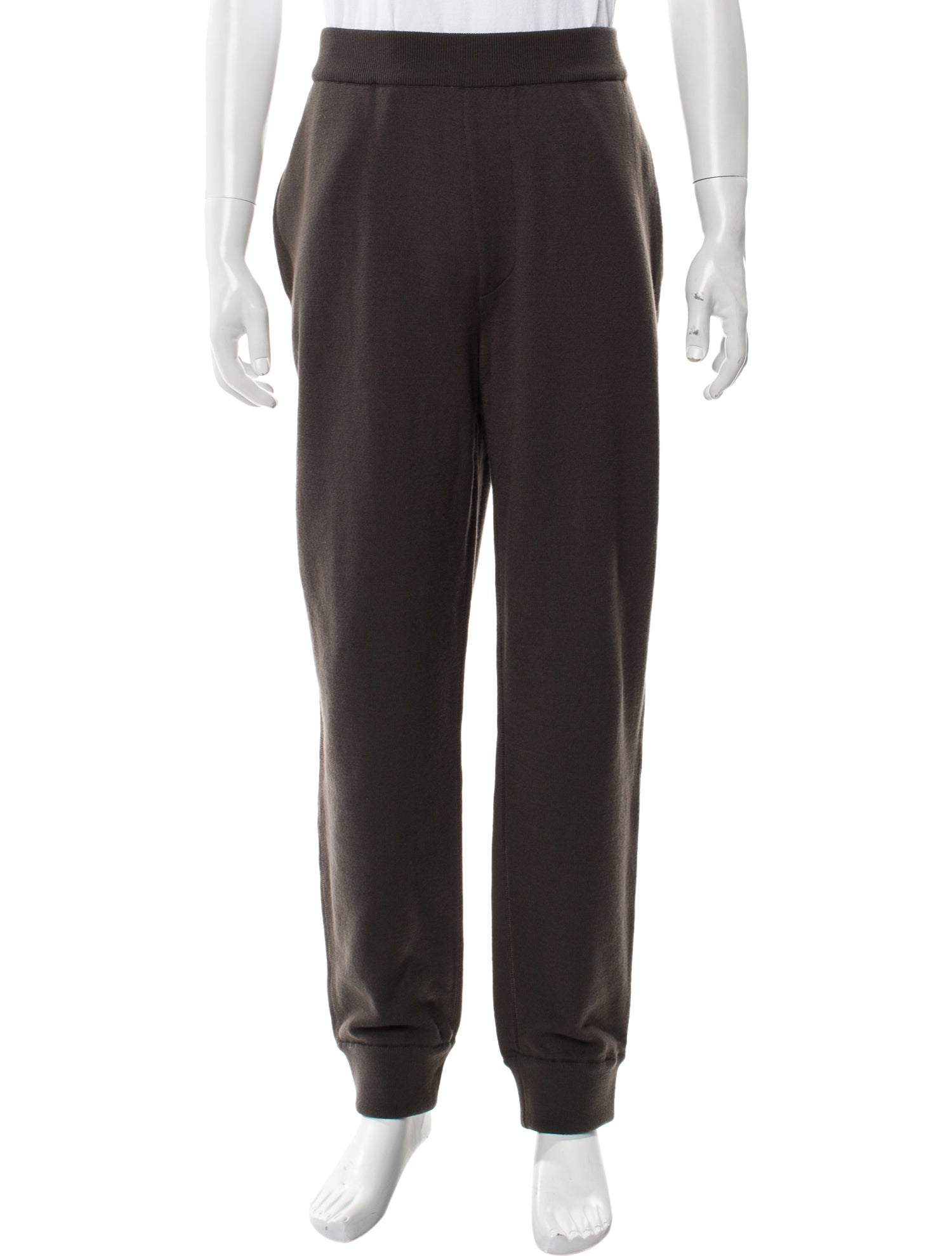 Burberry Wool Embroidered Accent Sweatpants w/ Tags