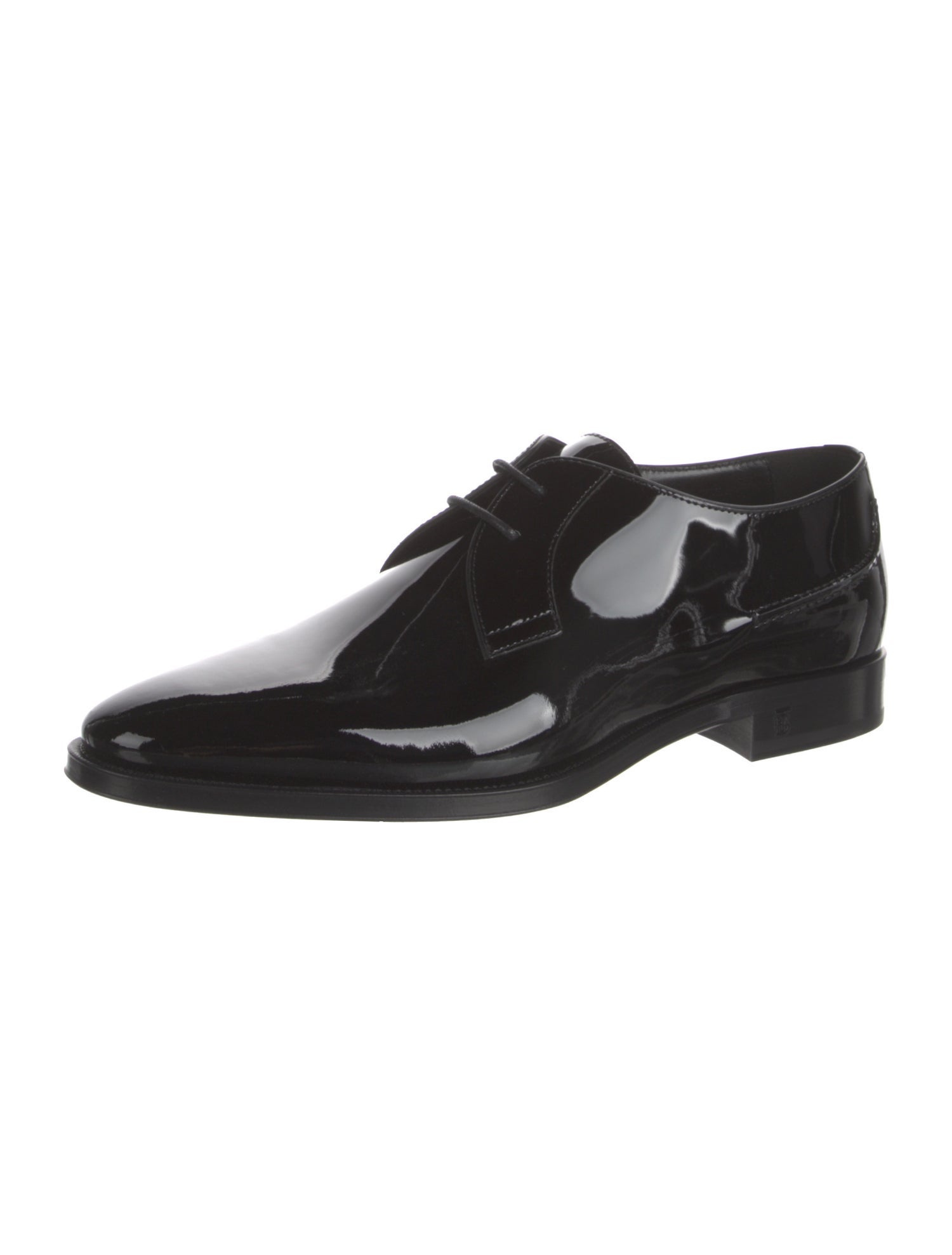 Burberry Patent Leather Derby Shoes w/ Tags
