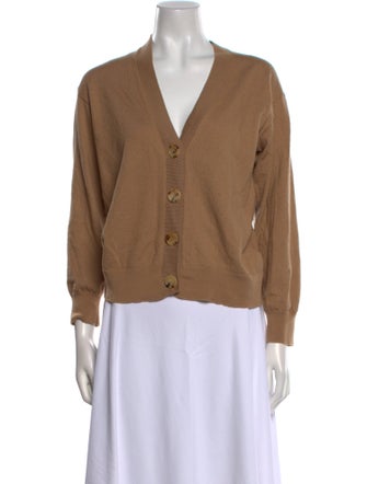 Burberry Merino Wool V-Neck Sweater