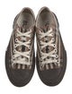 Burberry Canvas Printed Sneakers