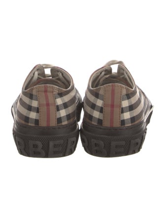 Burberry Canvas Printed Sneakers