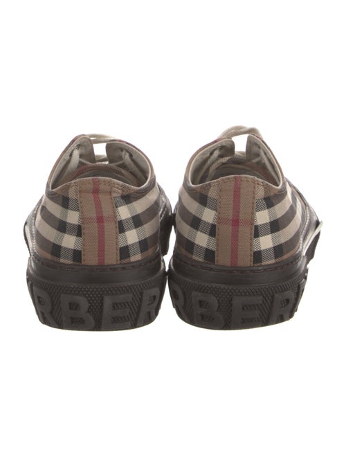Burberry Canvas Printed Sneakers