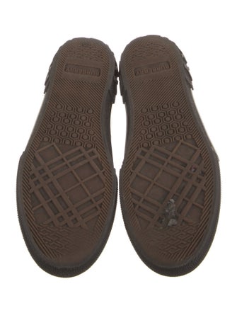 Burberry Canvas Printed Sneakers