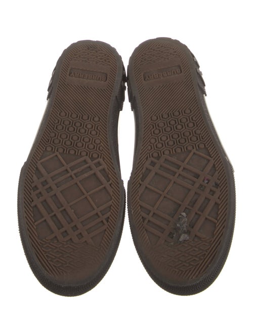 Burberry Canvas Printed Sneakers