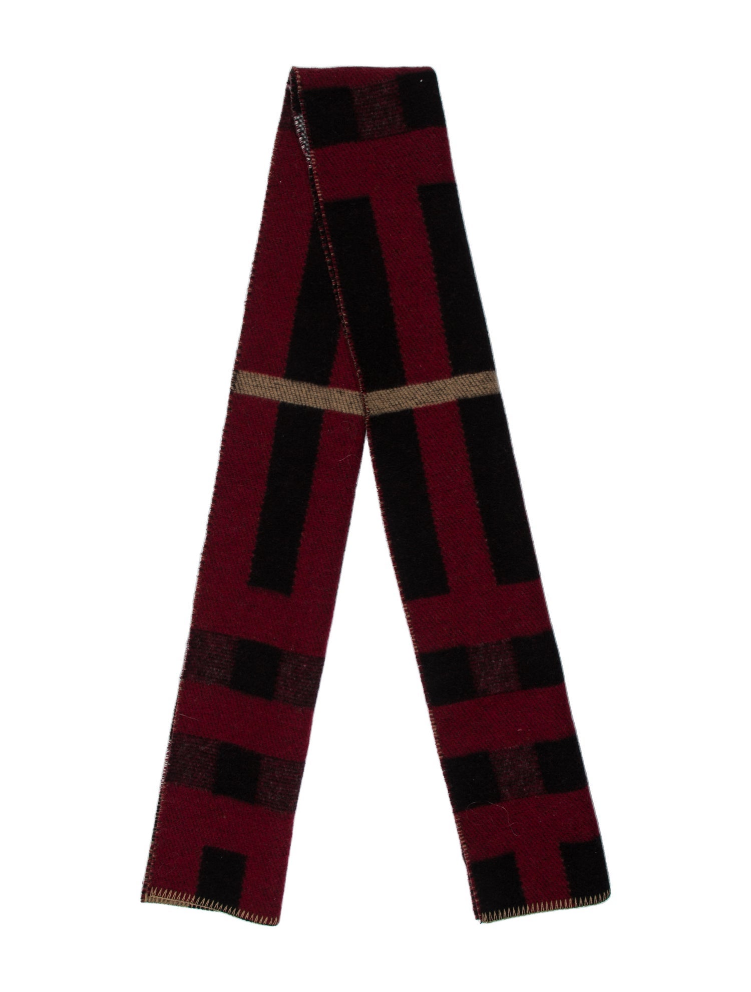 Burberry Wool Striped Scarf