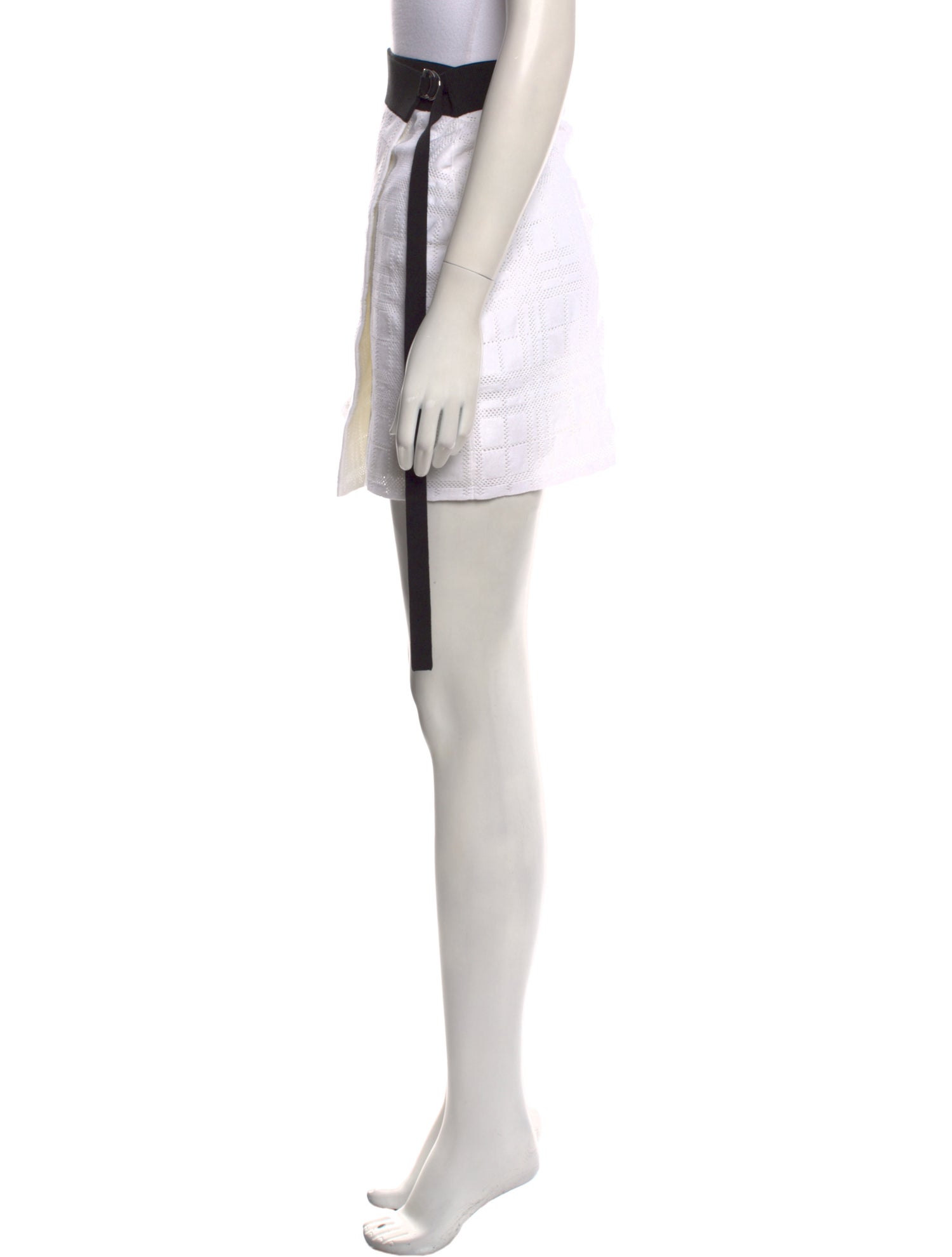 Burberry Plaid Print Mini Skirt