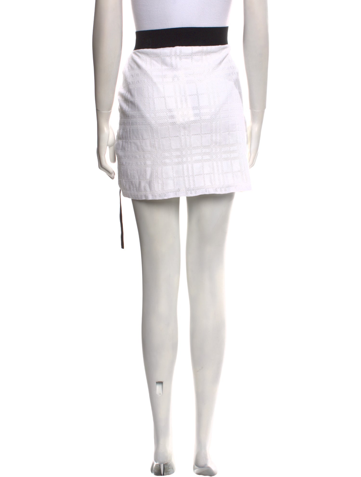 Burberry Plaid Print Mini Skirt