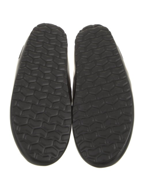 Burberry Nylon Plaid Print Slippers