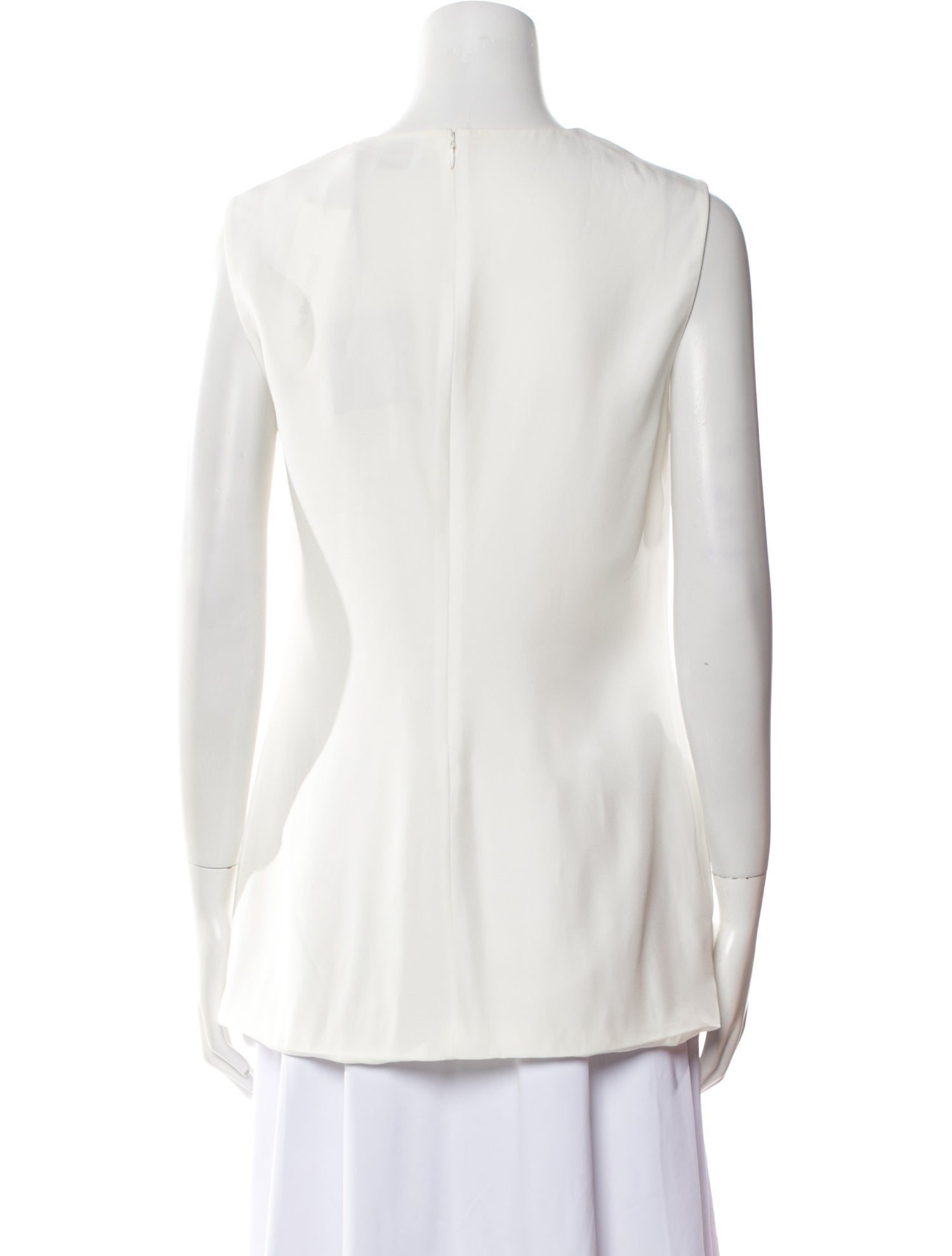 Burberry Cowl Neck Sleeveless Tunic