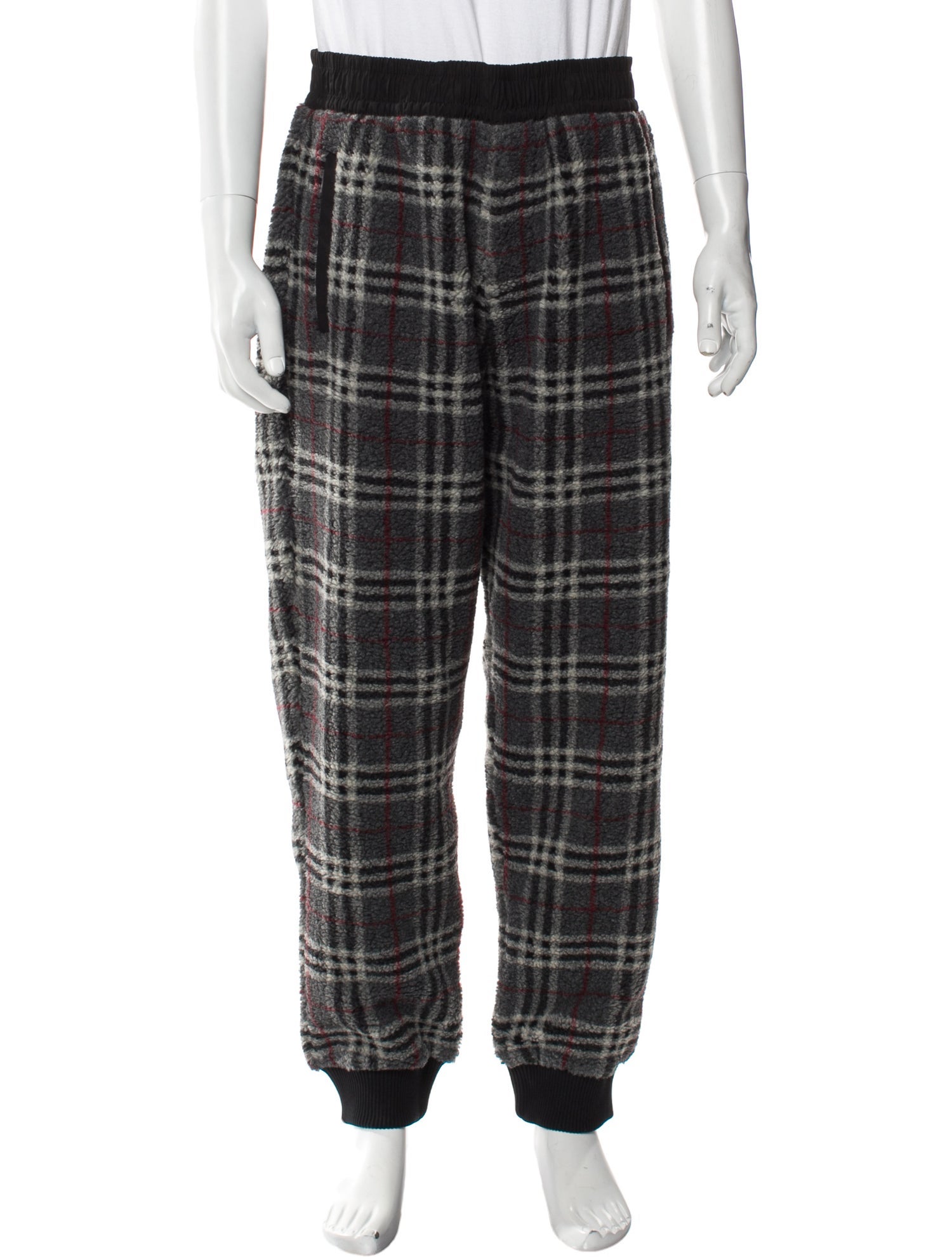 Burberry Plaid Print Pajama Bottoms w/ Tags
