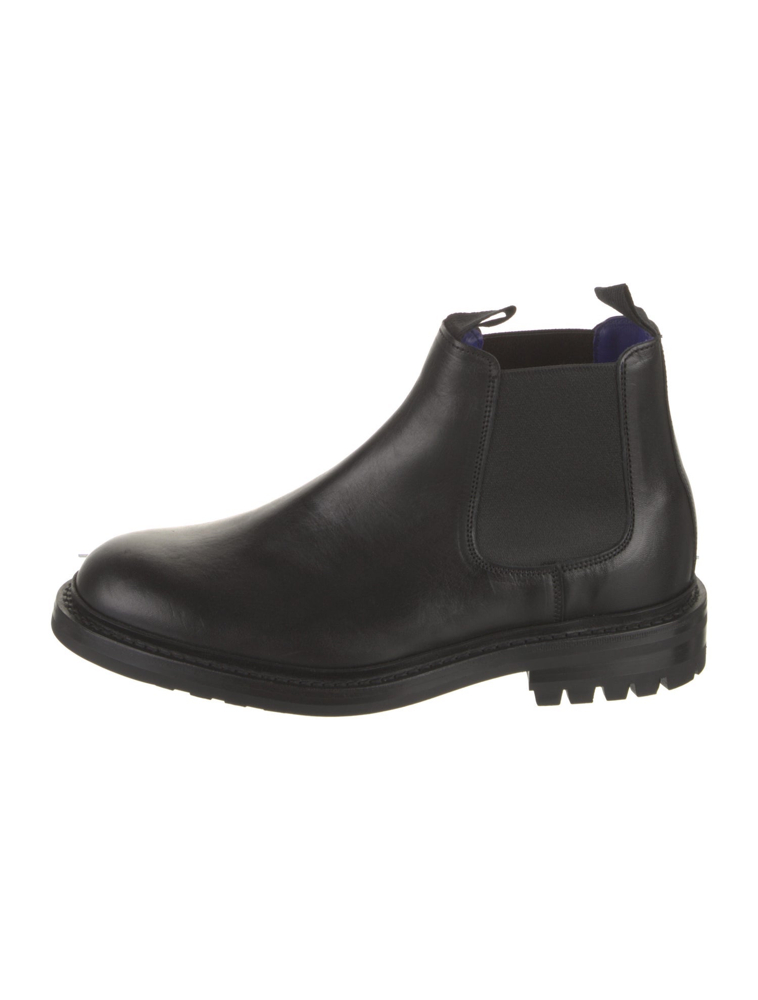 Burberry Leather Chelsea Boots