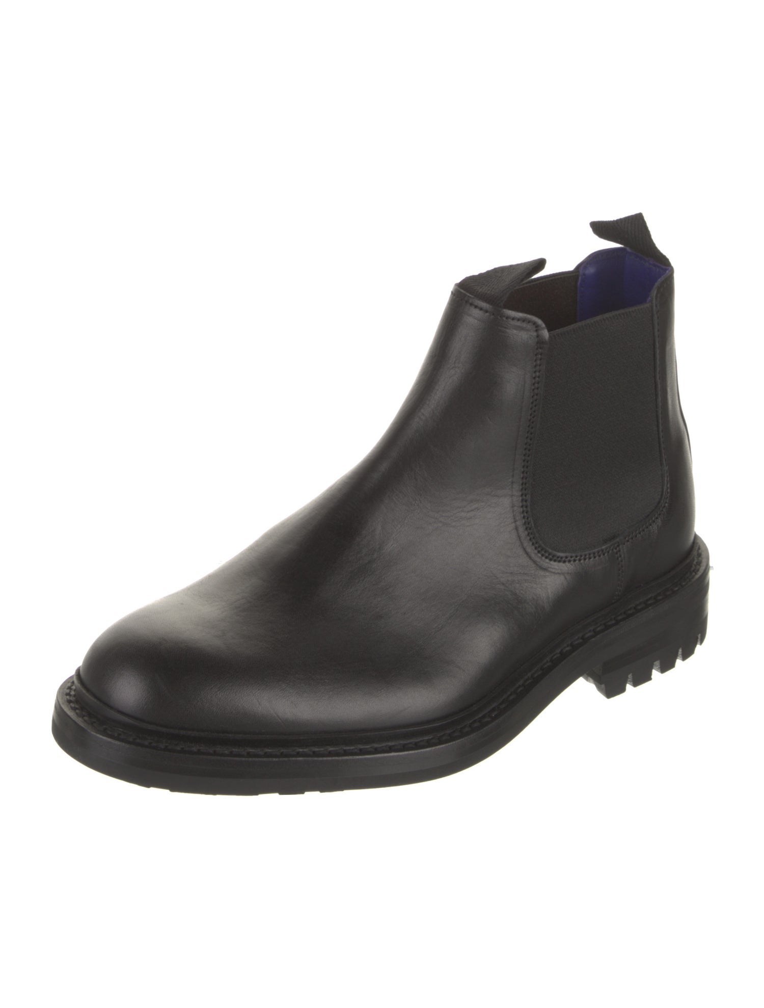 Burberry Leather Chelsea Boots