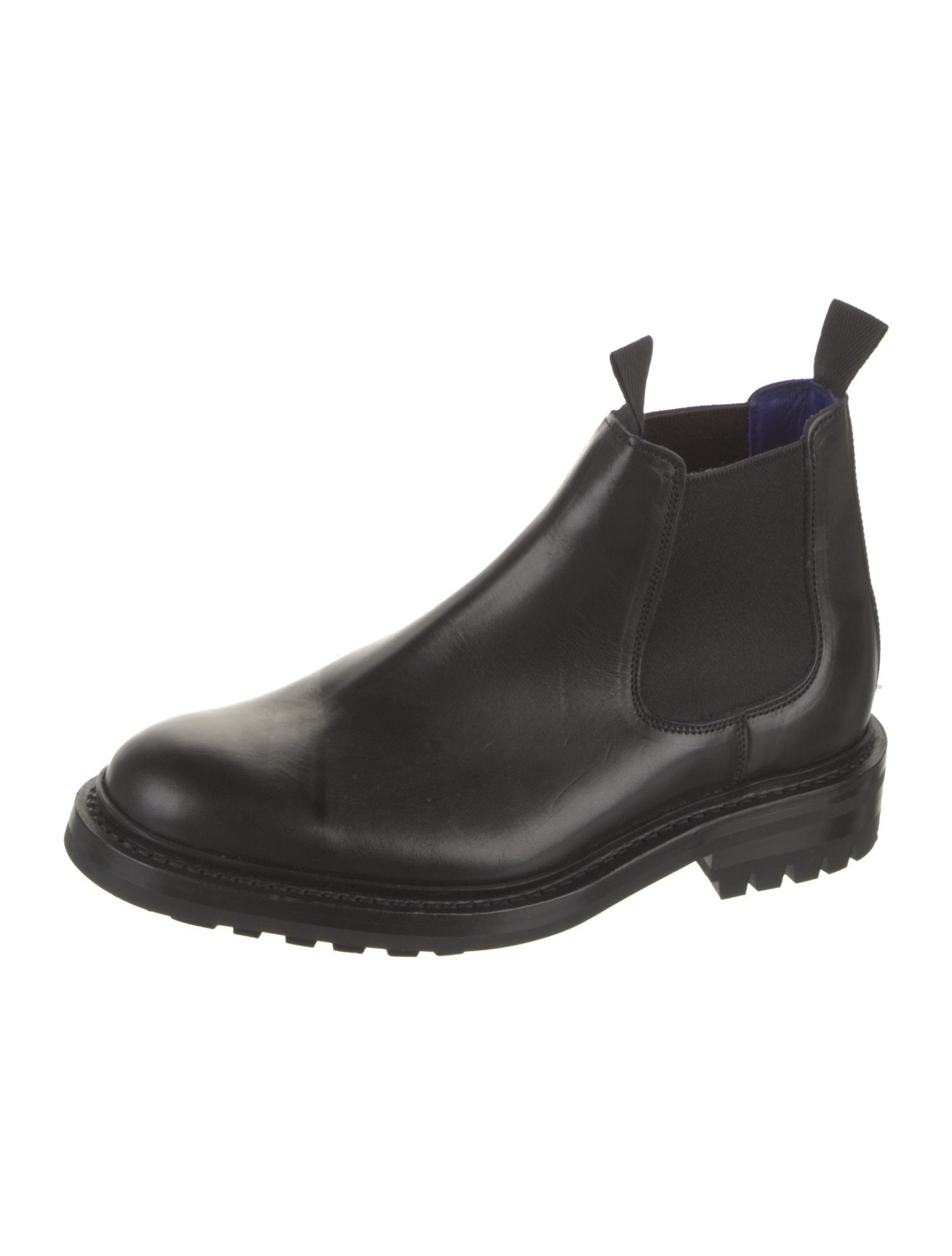 Burberry Leather Chelsea Boots