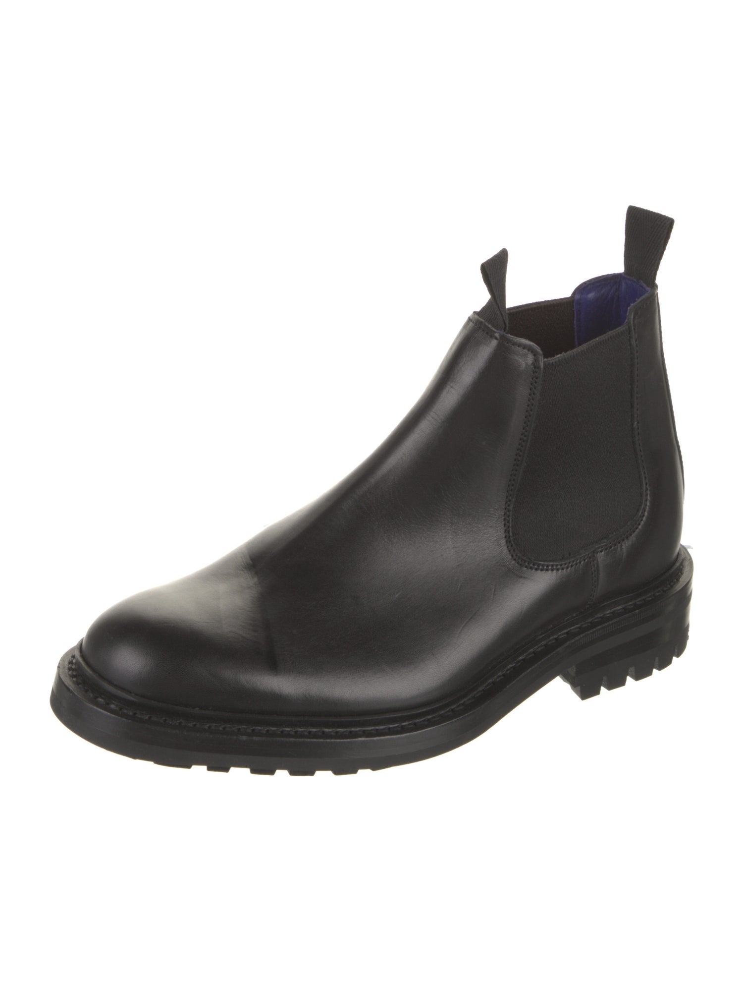 Burberry Leather Chelsea Boots