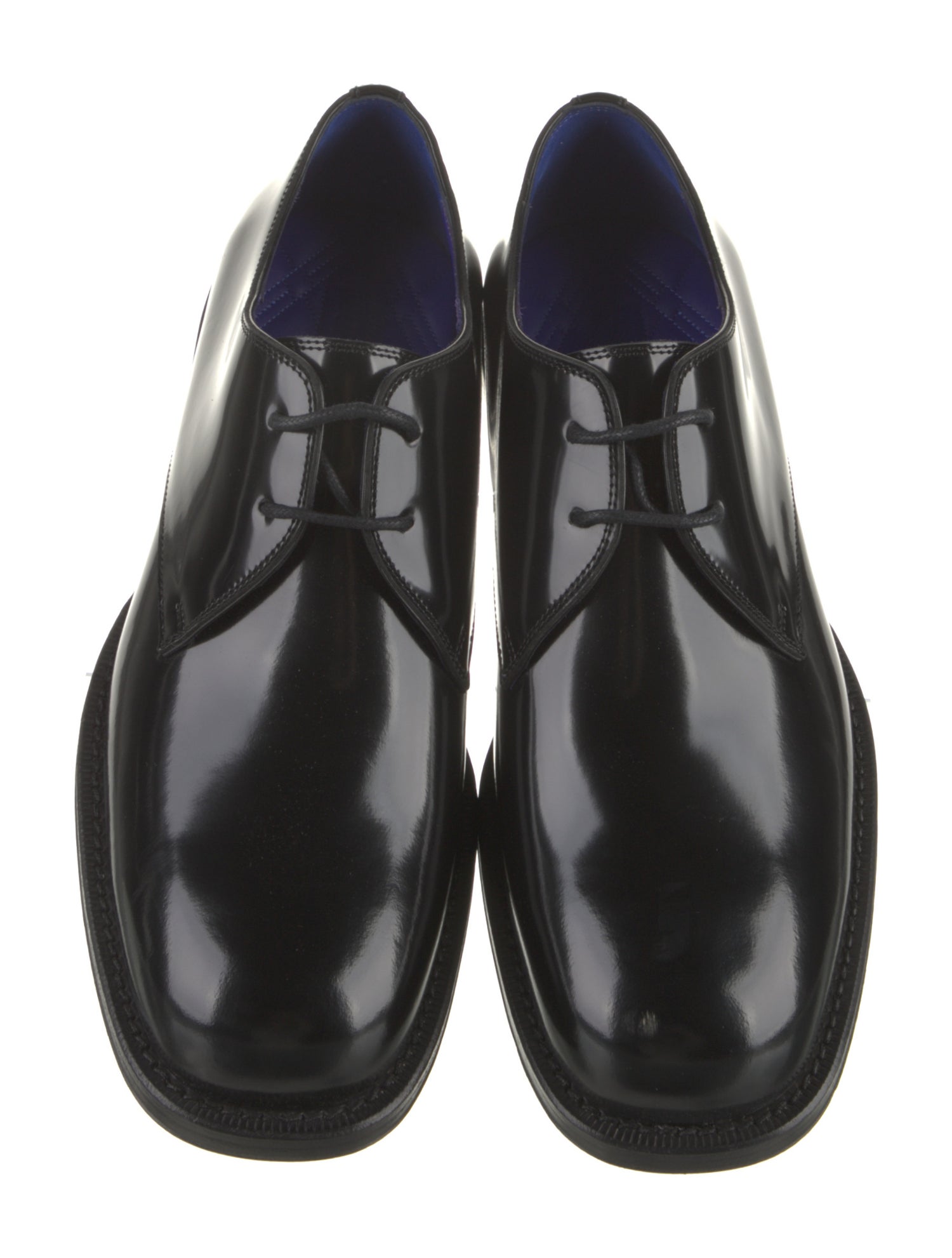 Burberry Leather Derby Shoes